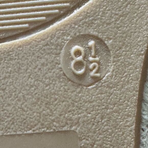 Journey Collection Alissa Slip On Wedge Heeled Sandal Size 8 1/2 - Picture 8 of 9